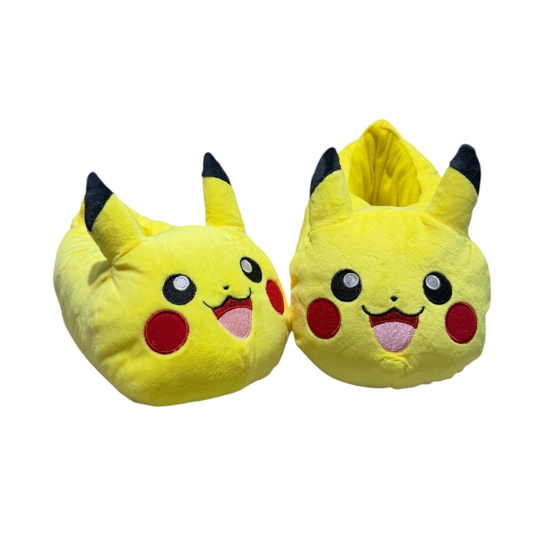 Pantufla pikachu gordita cerrada niño