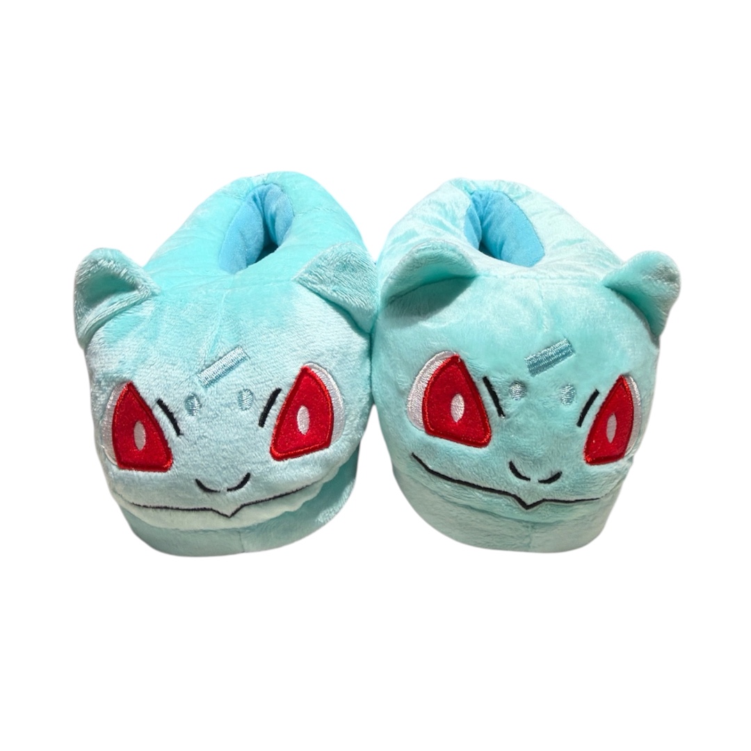Pantufla bulbasaur niño cerrada