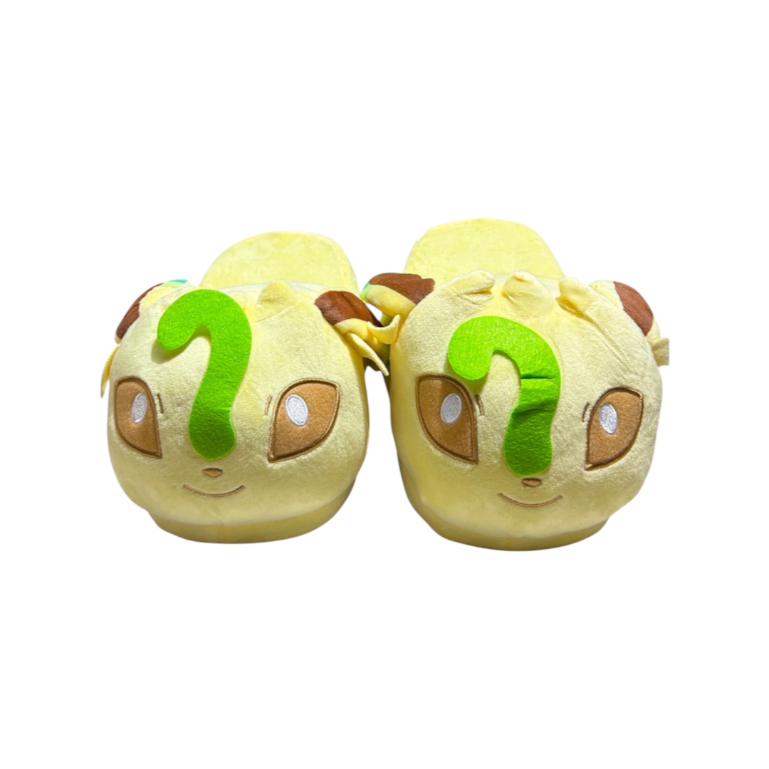 Pantufla leafeon pokemon  abierta adulto