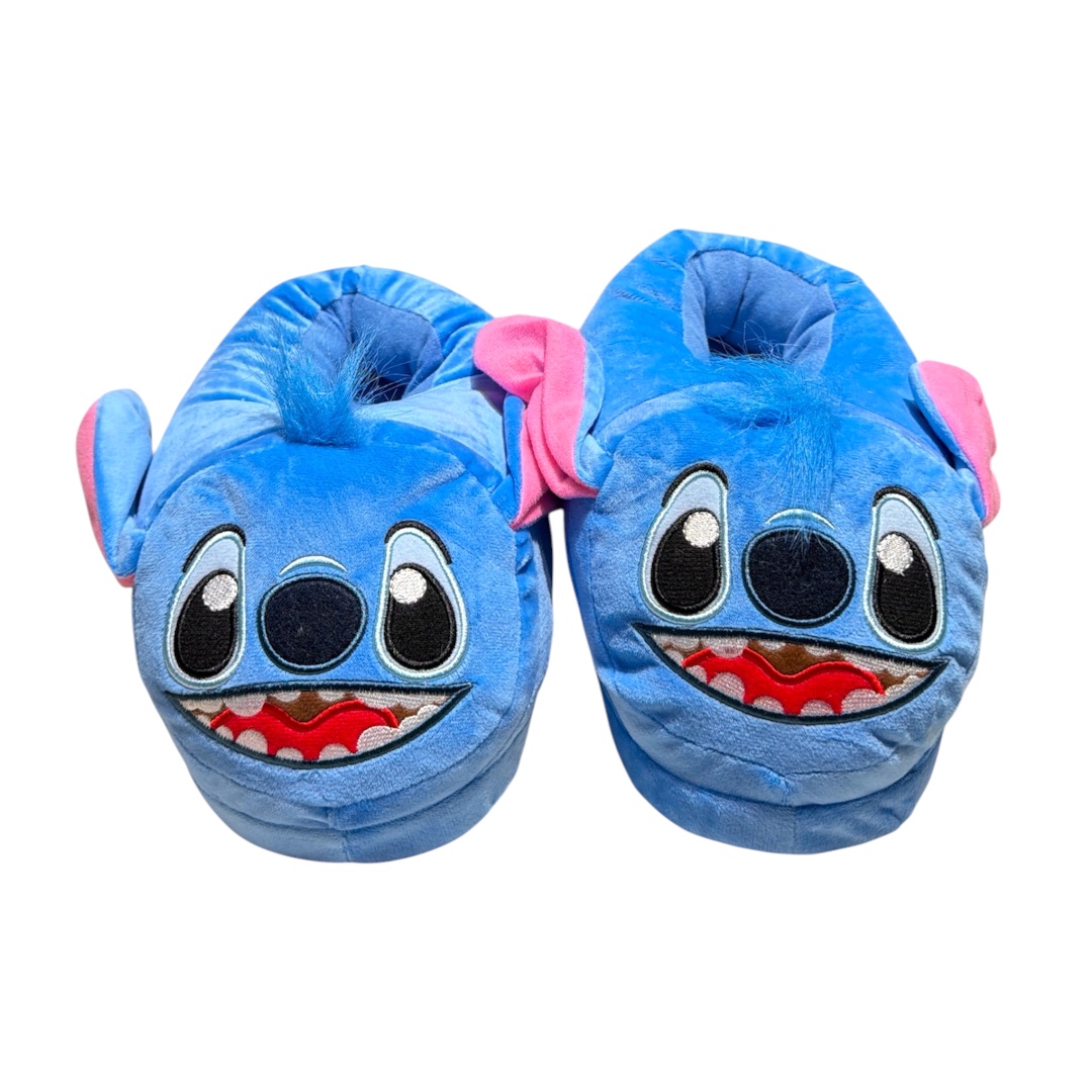Pantufla stitch cerrada adulto (boca abierta sonrisa)