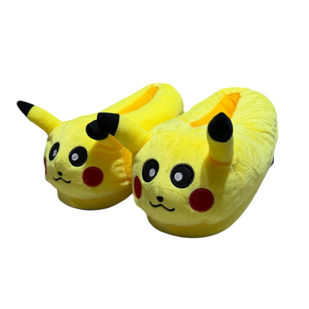 Pantufla pikachu amarilla cerrada adulto