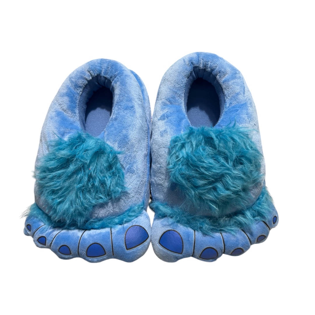 Pantufla pie grande celeste