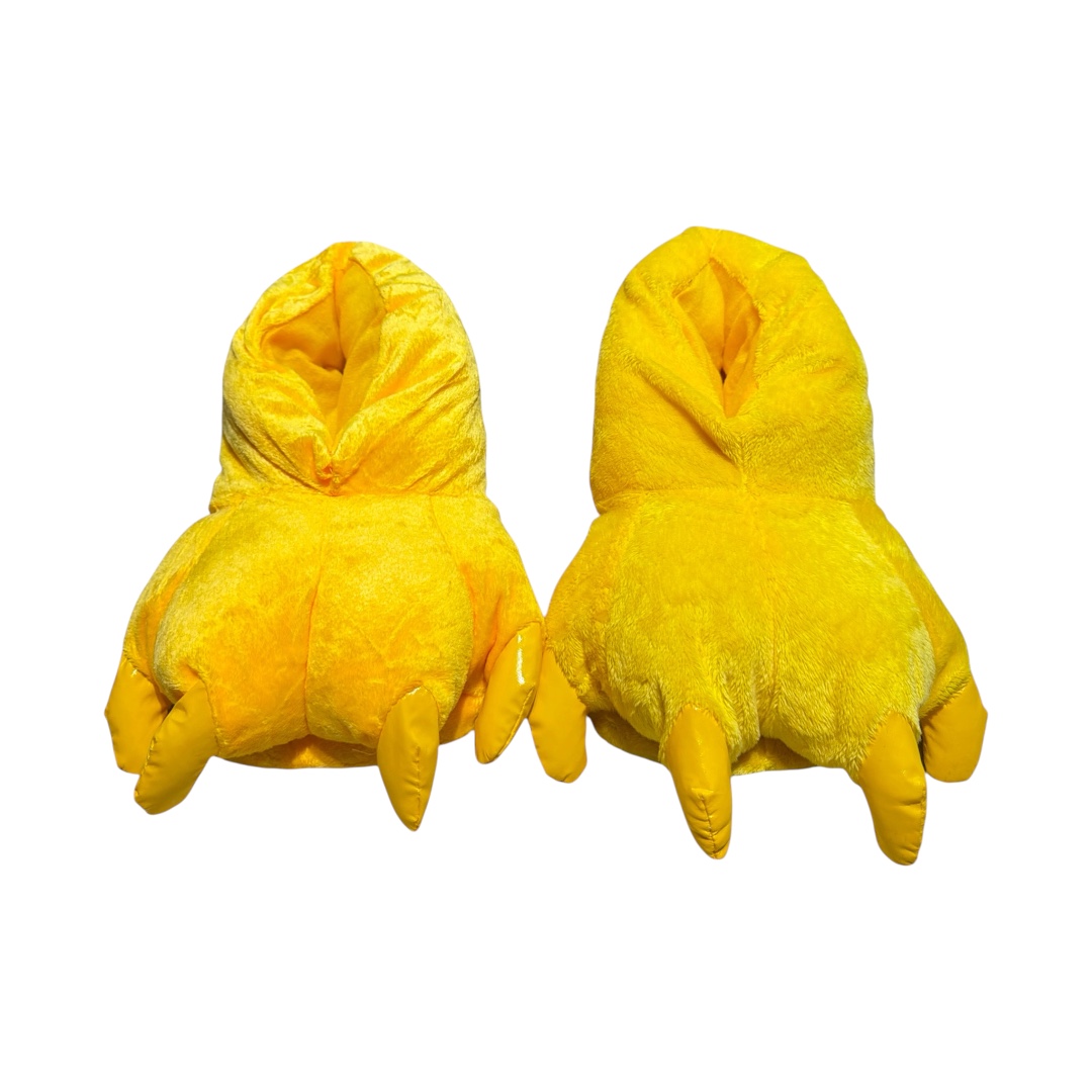 Pantufla garra plana amarilla /niño