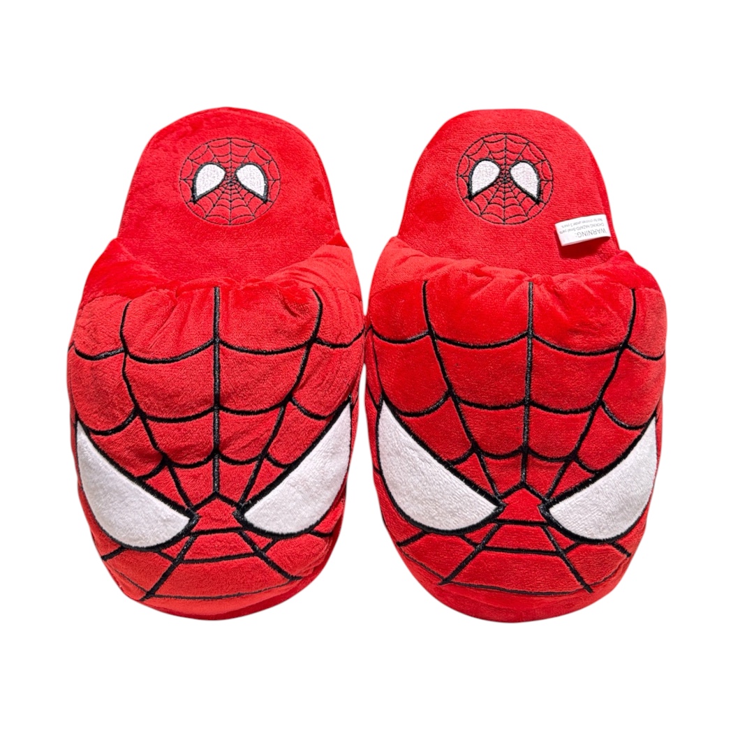 Pantufla spiderman abierta adulto