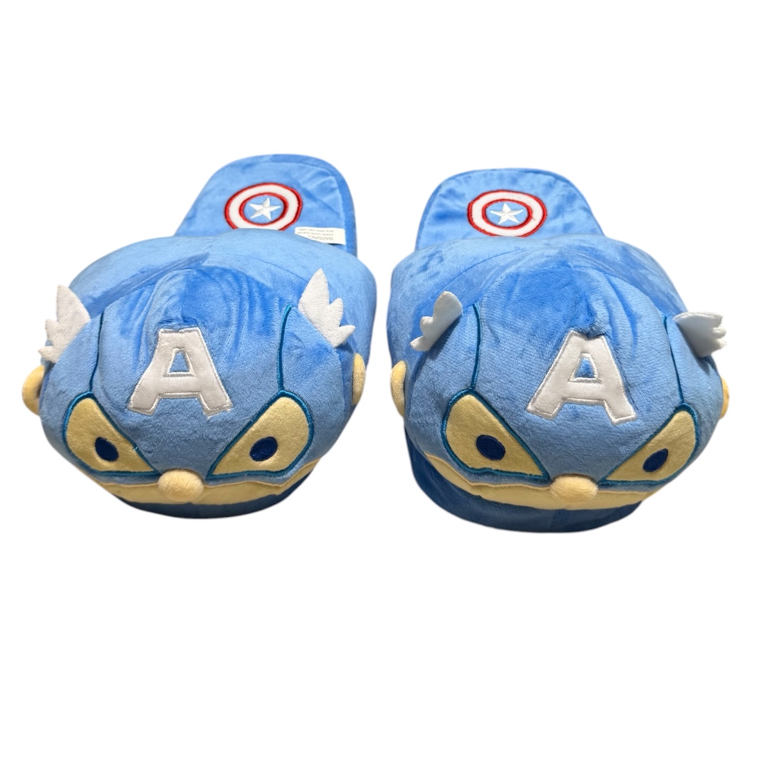 Pantufla capitan america  abierta adulto