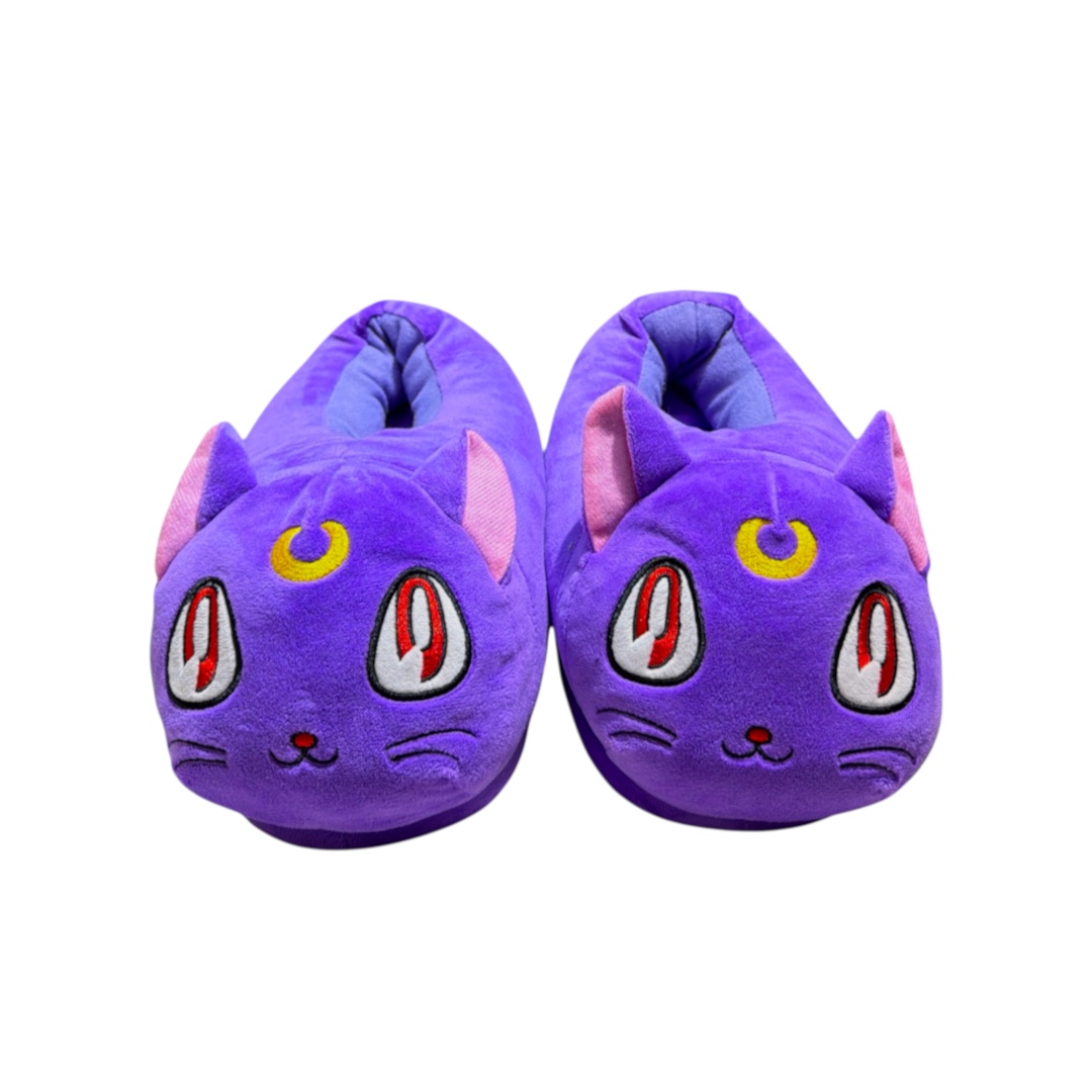 Pantufla luna sailor moon cerrada adulto/morada