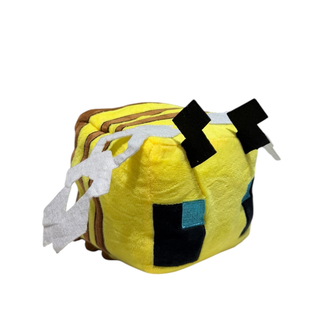 Peluche  abeja de minegraft 18cm