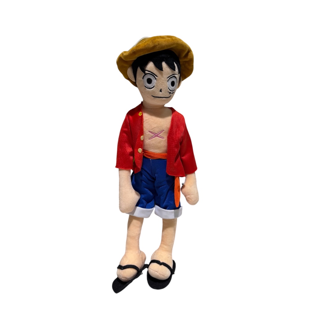 Peluche monkey d. luffy sombrero-sandalia 55cm