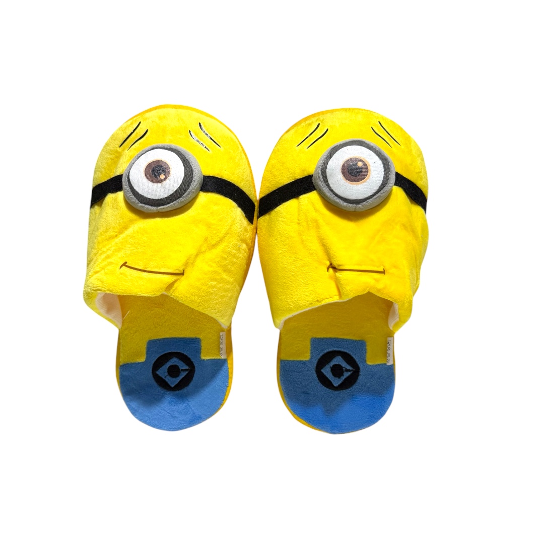 Pantufla antideslizante minion 1 ojo