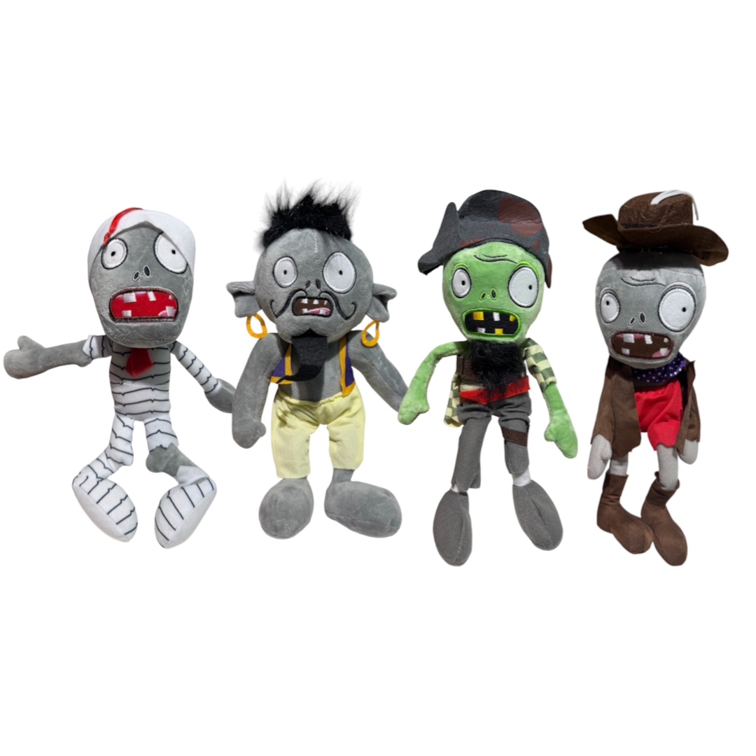 Peluche zombie diseños mediano surtidos
