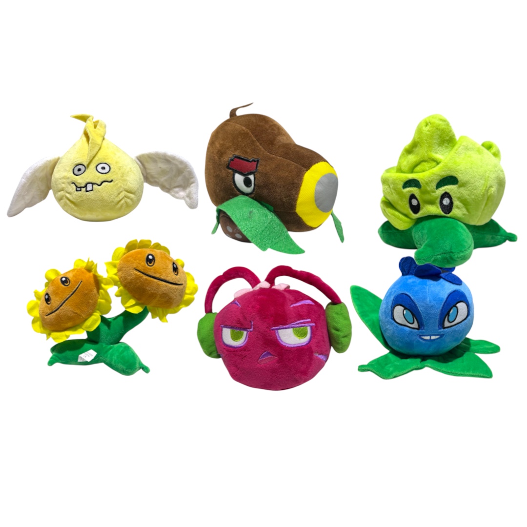 Peluche plantas de zombies surtidos
