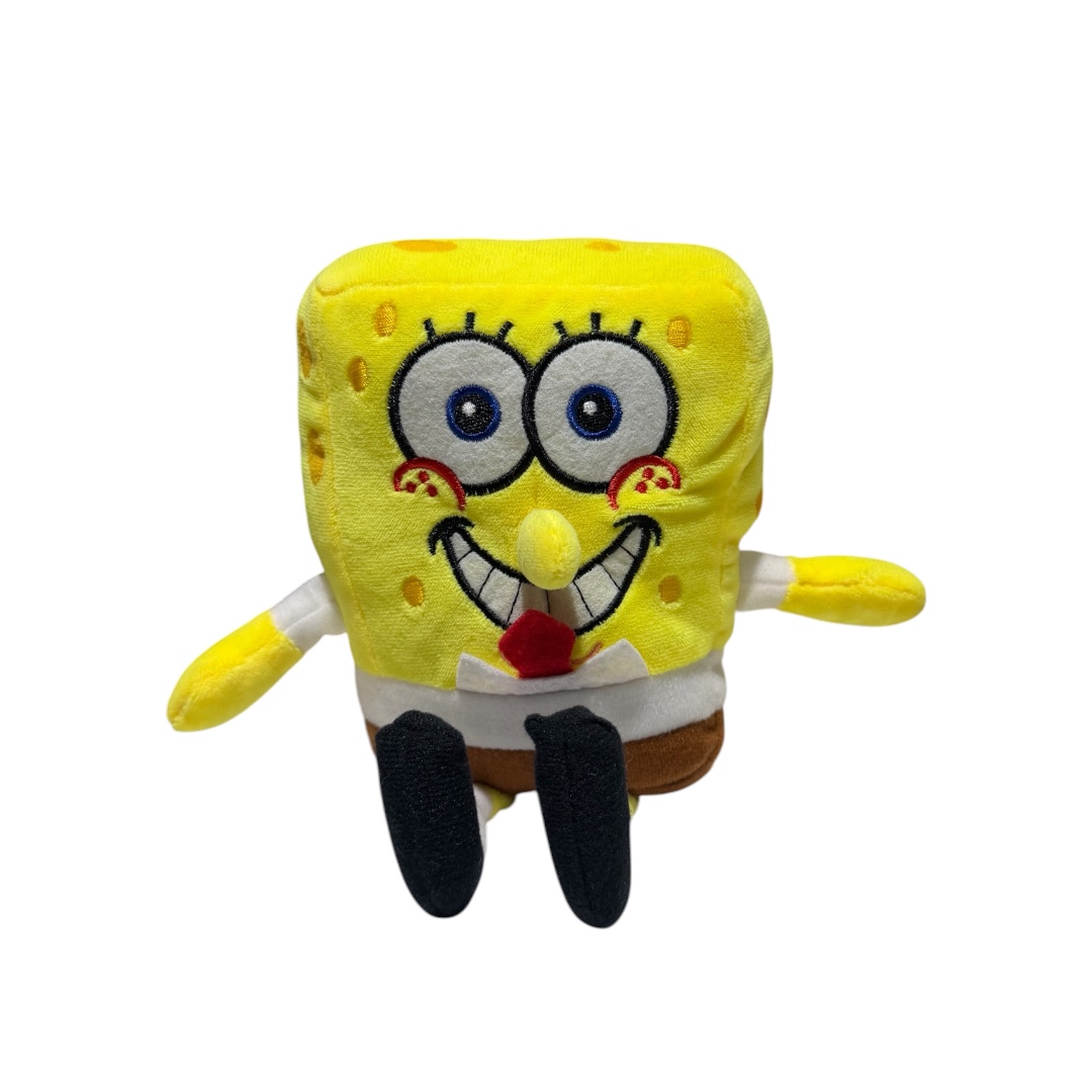 Peluche bob sponja patitas colgantes 18cm