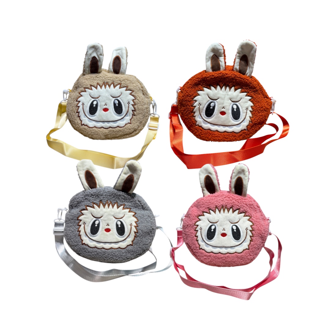 Bulto de peluche labubu pequeño