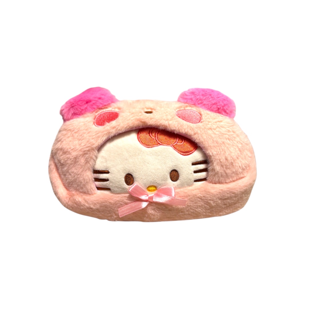 Cartuchera peluche  hello kitty dizfraz gatito