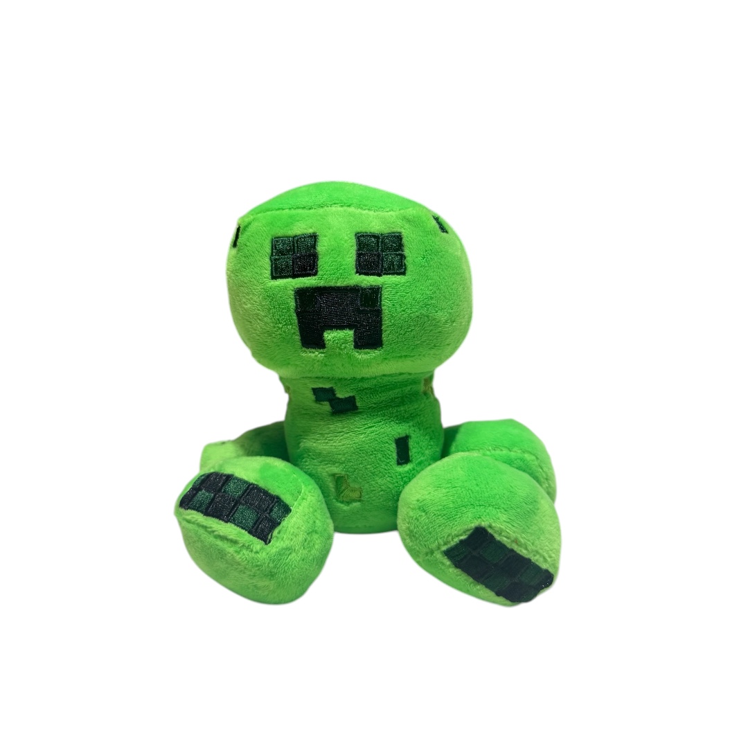 Peluche creeper de pie 18cm
