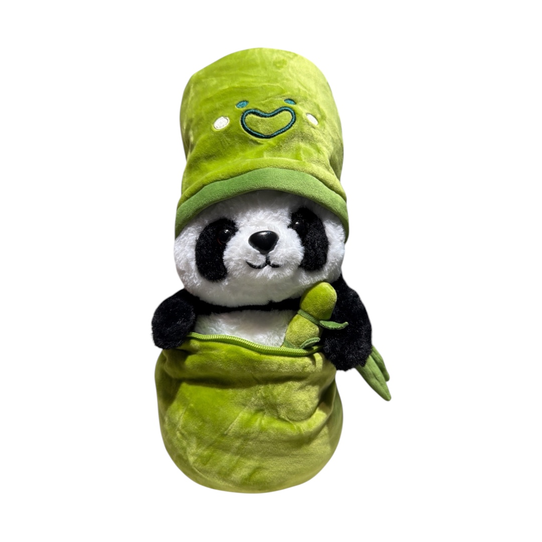 Peluche panda con forro bambu