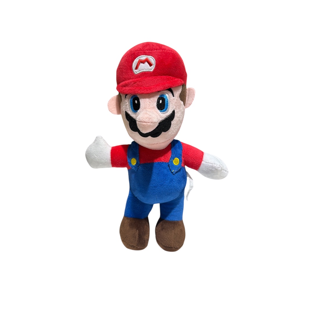 Peluche mario bros pequeño de pie 28cm