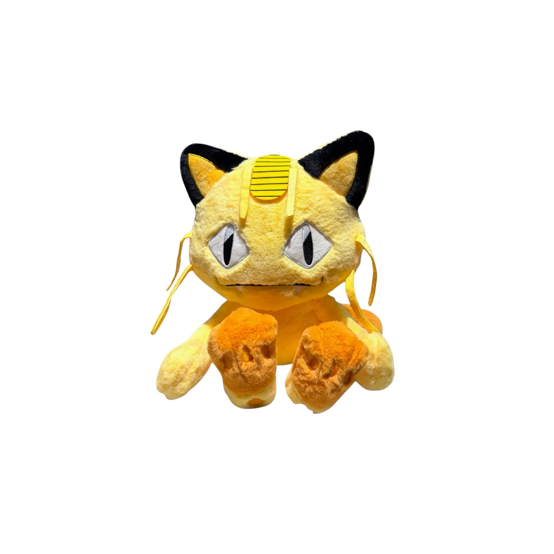 Peluche pokemon meowth peludo 35cm