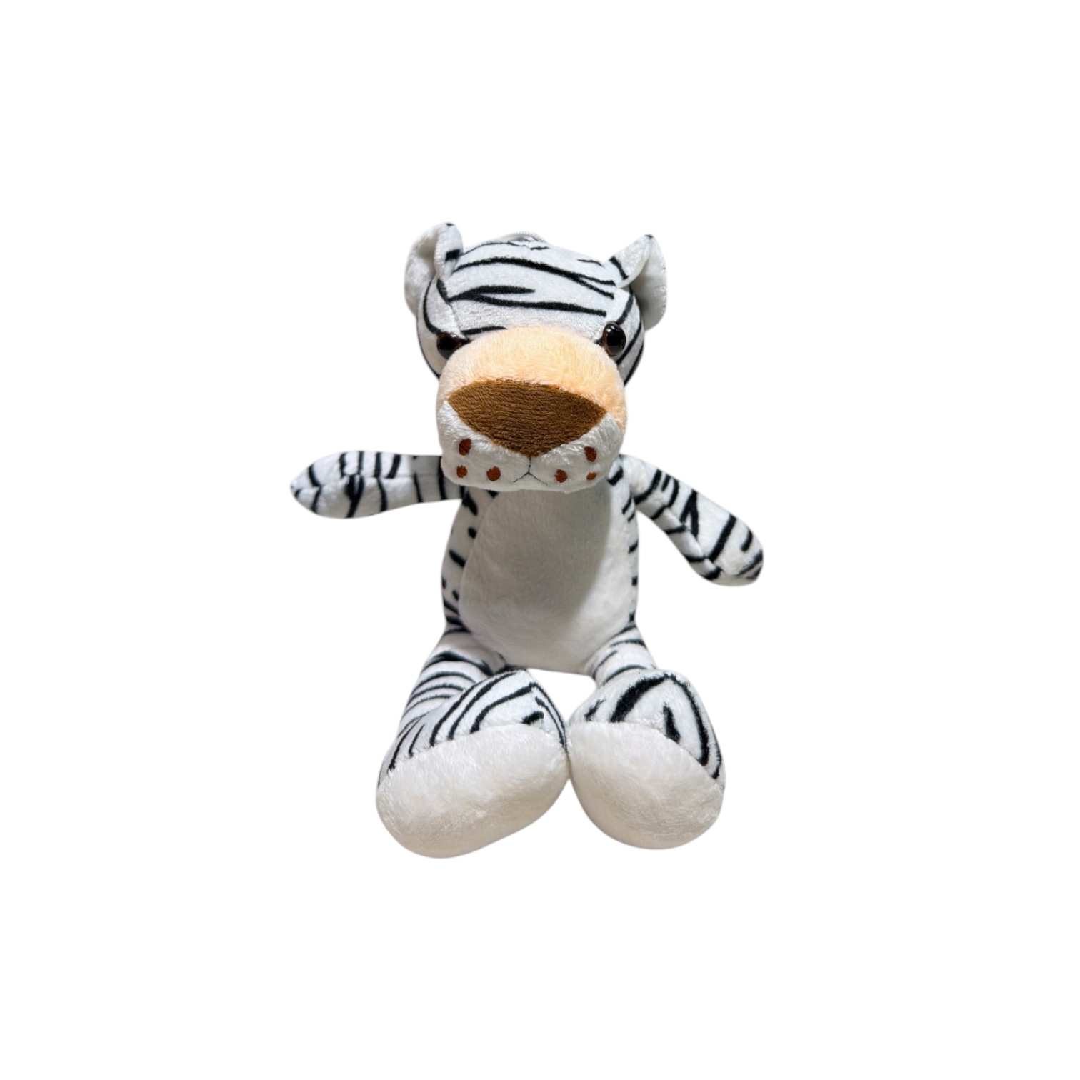 Peluche tigre blanco 25 cm