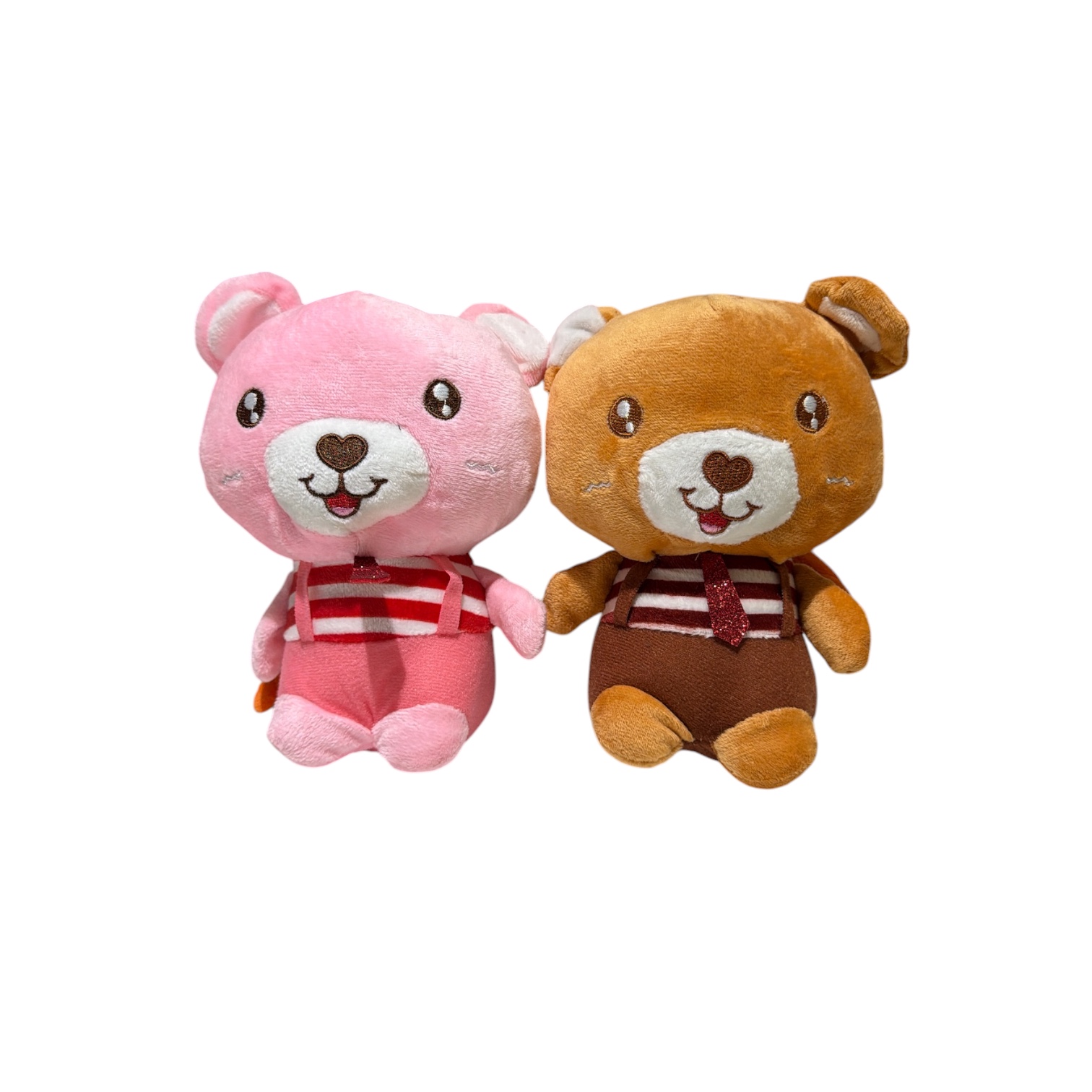 Peluche oso corbata brillante colores surtidos