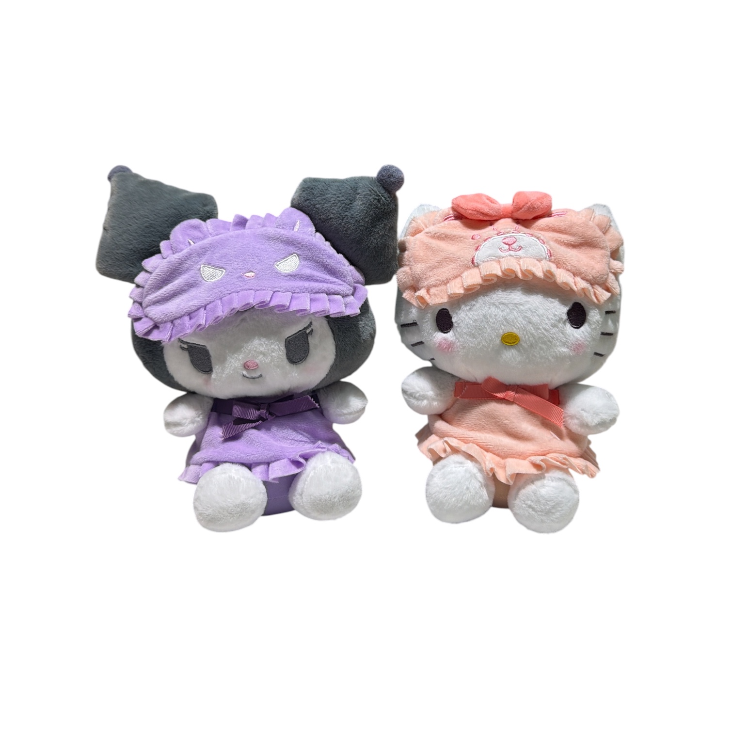 Peluche sanrio con antifaz 22cm