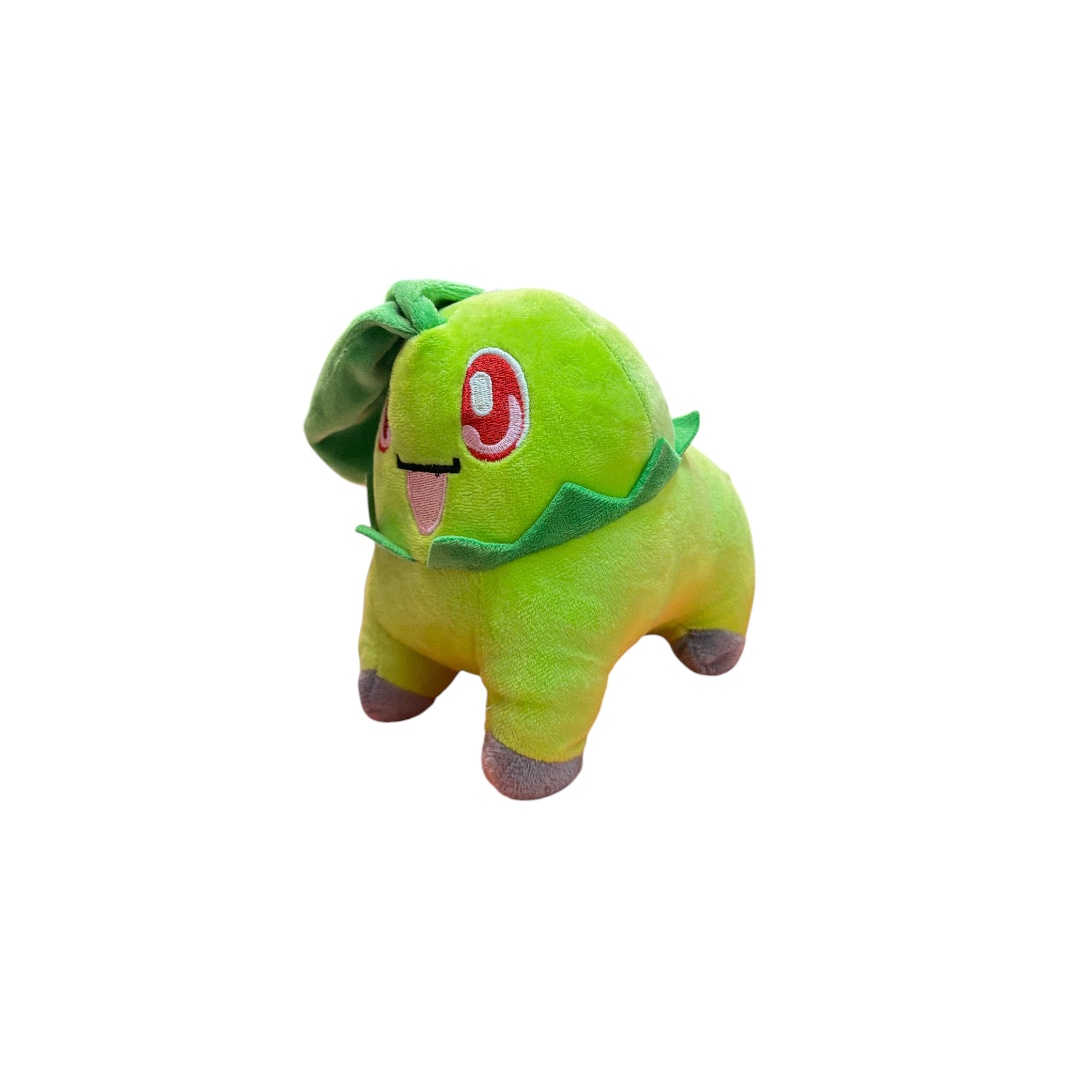 Peluche pokemon chikorita 20cm