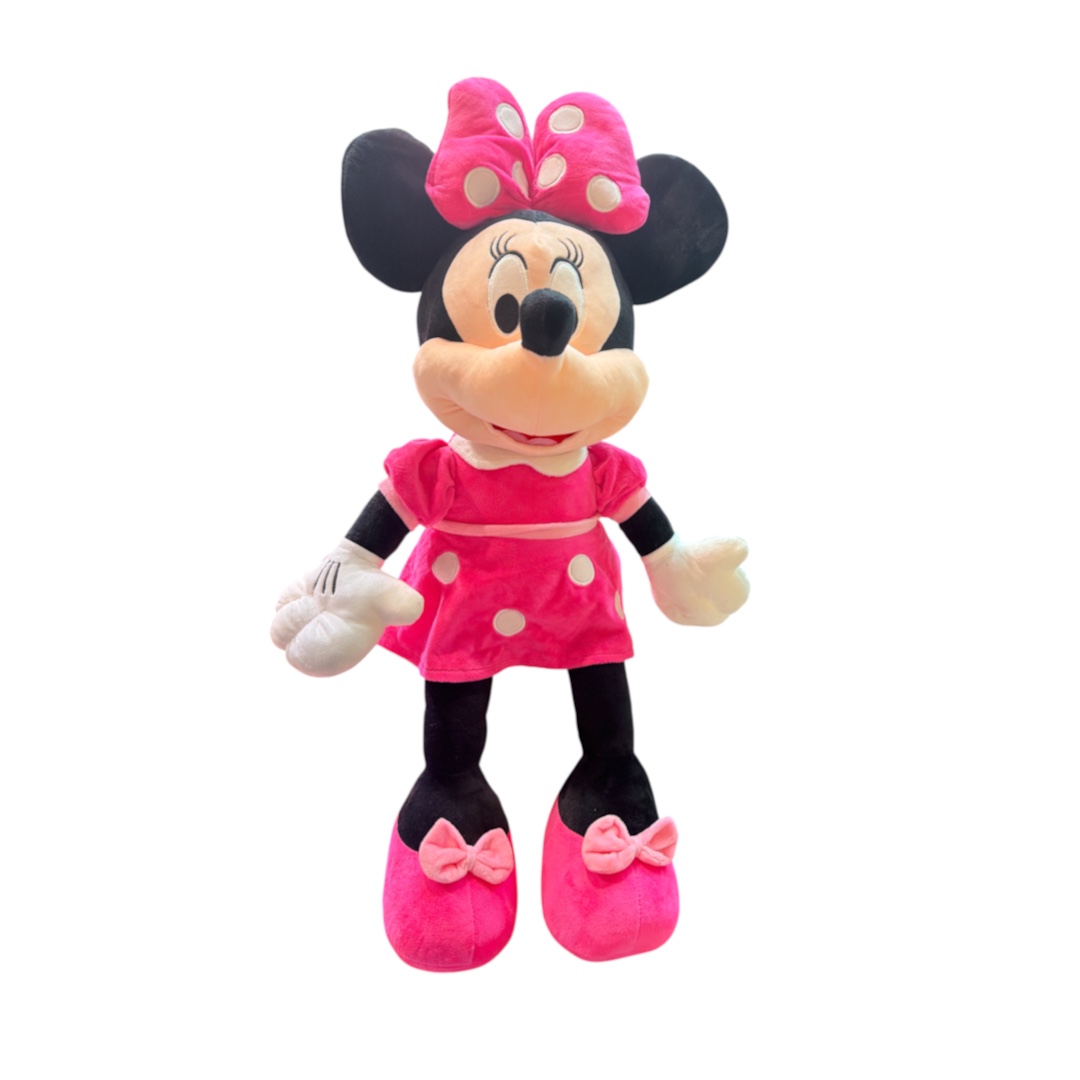 Peluche minnie rosada 75cm