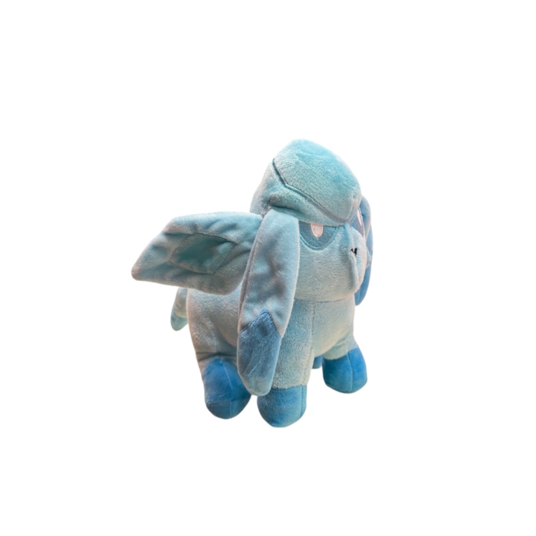 Peluche glaceon de pie 25 cm