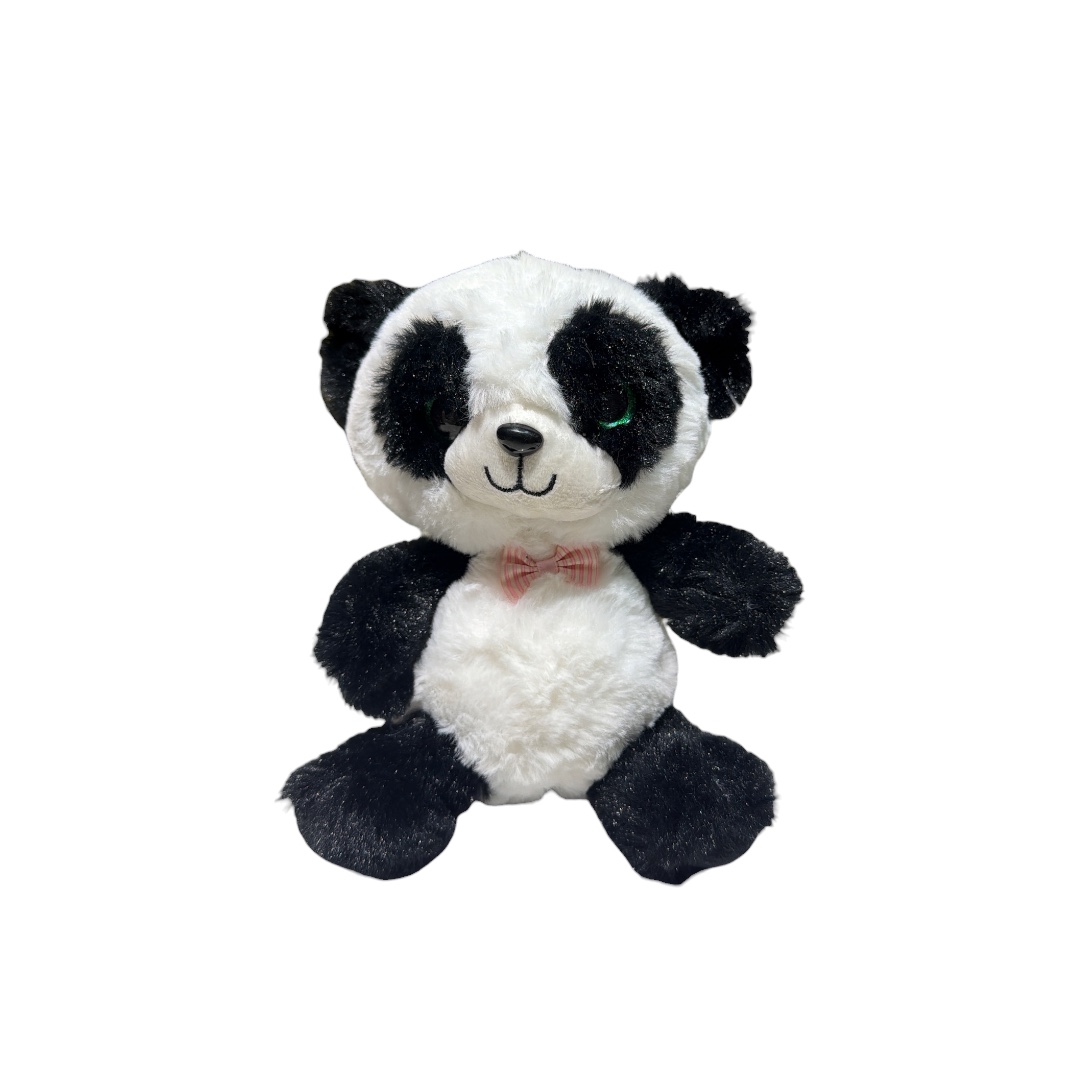 Peluche panda mini lazo 25cm