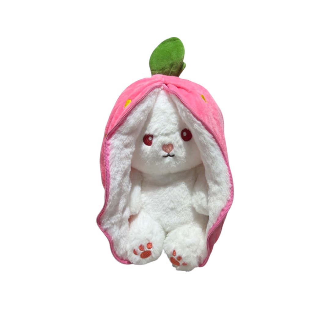 Peluche conejo envoltura fresa 30cm