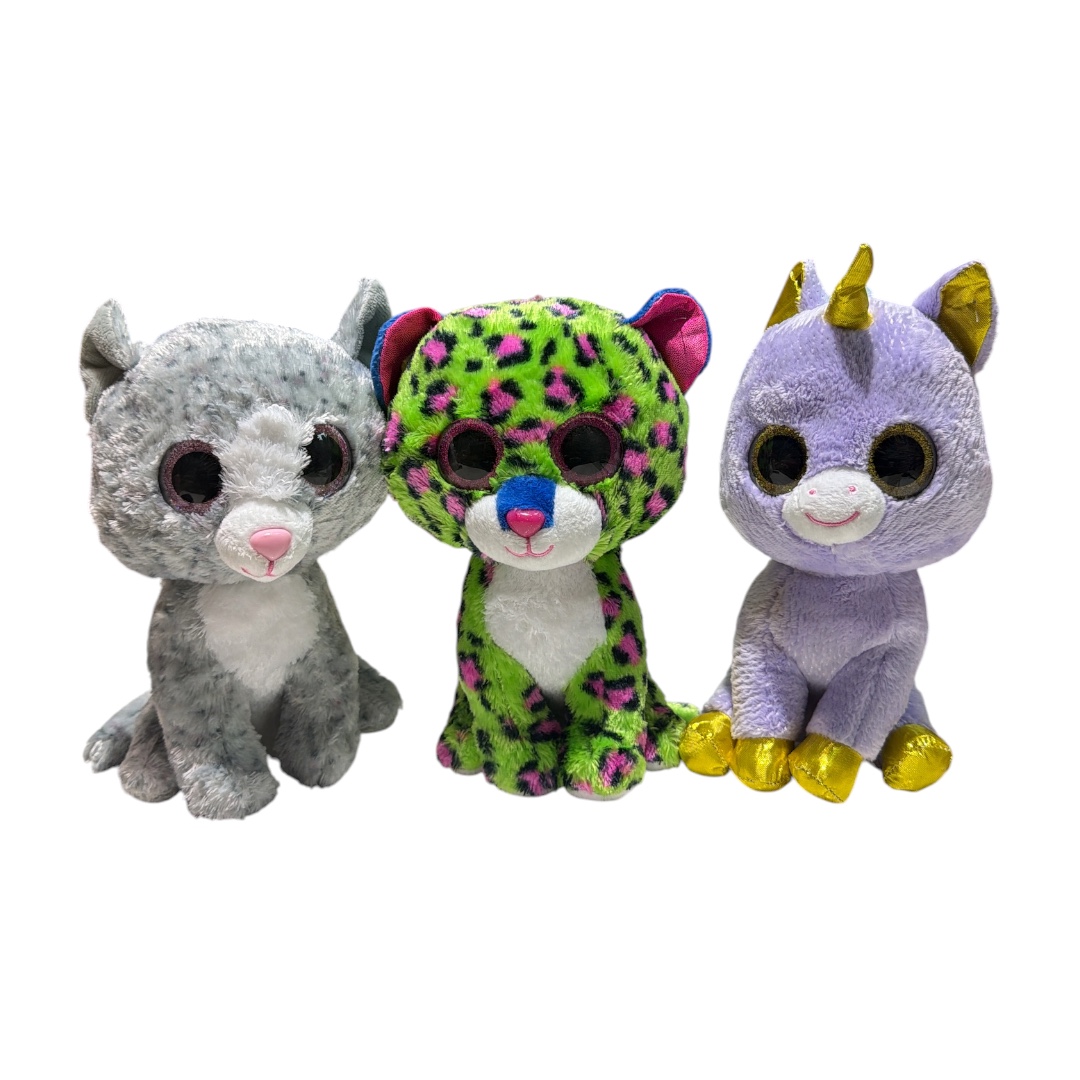 Peluche ojones surtidos 24cm