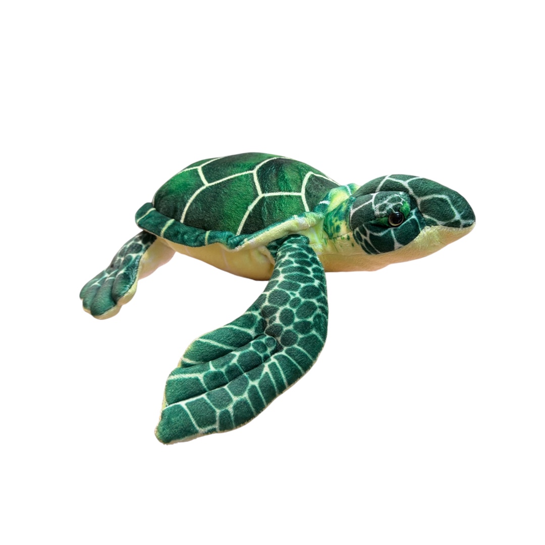 Peluche tortuga verde 28cm