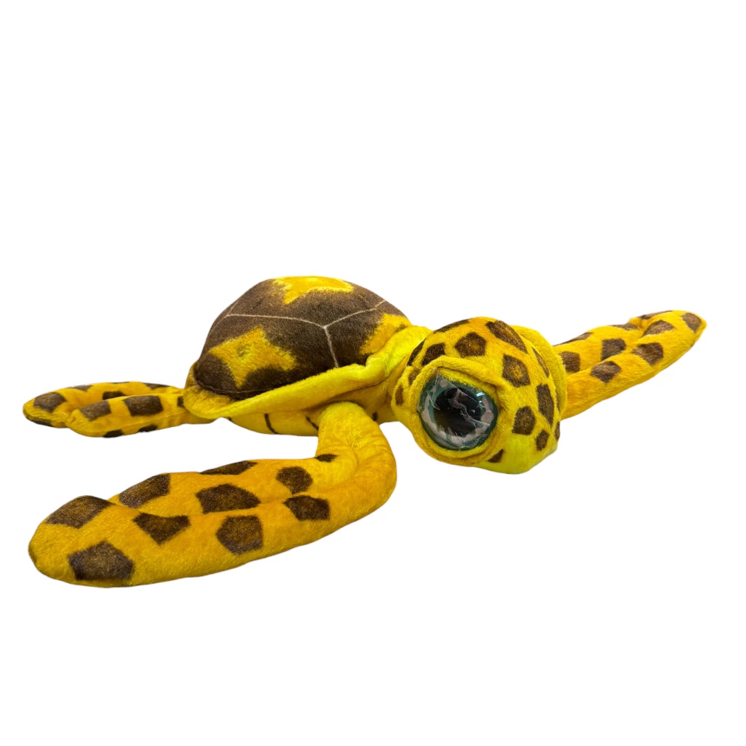 Peluche tortuga camuflada ojona 35cm