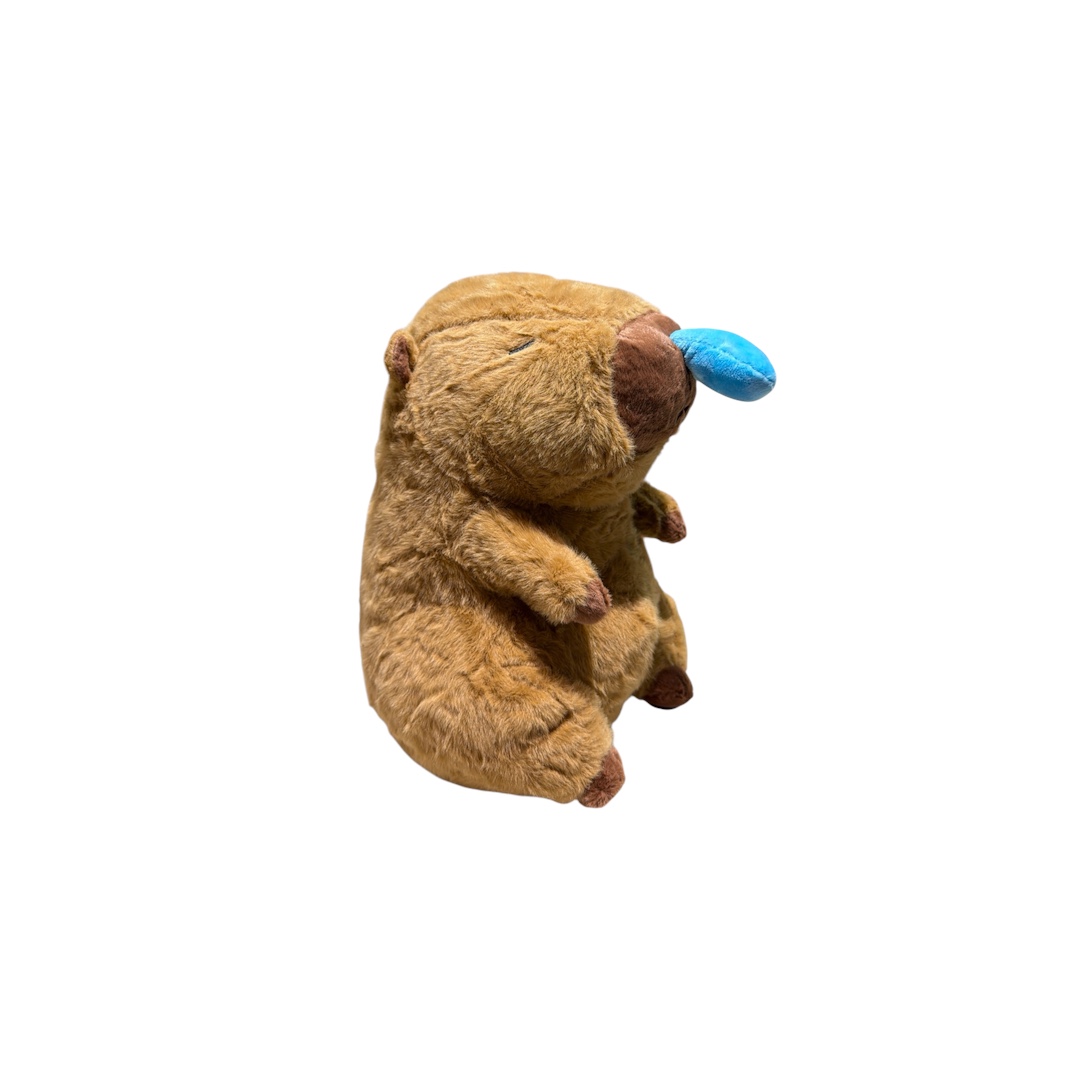 Peluche capibara moco vibrador 30cm