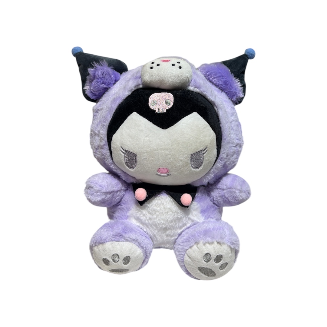 Peluche kuromi disfraz atigrado 35cm