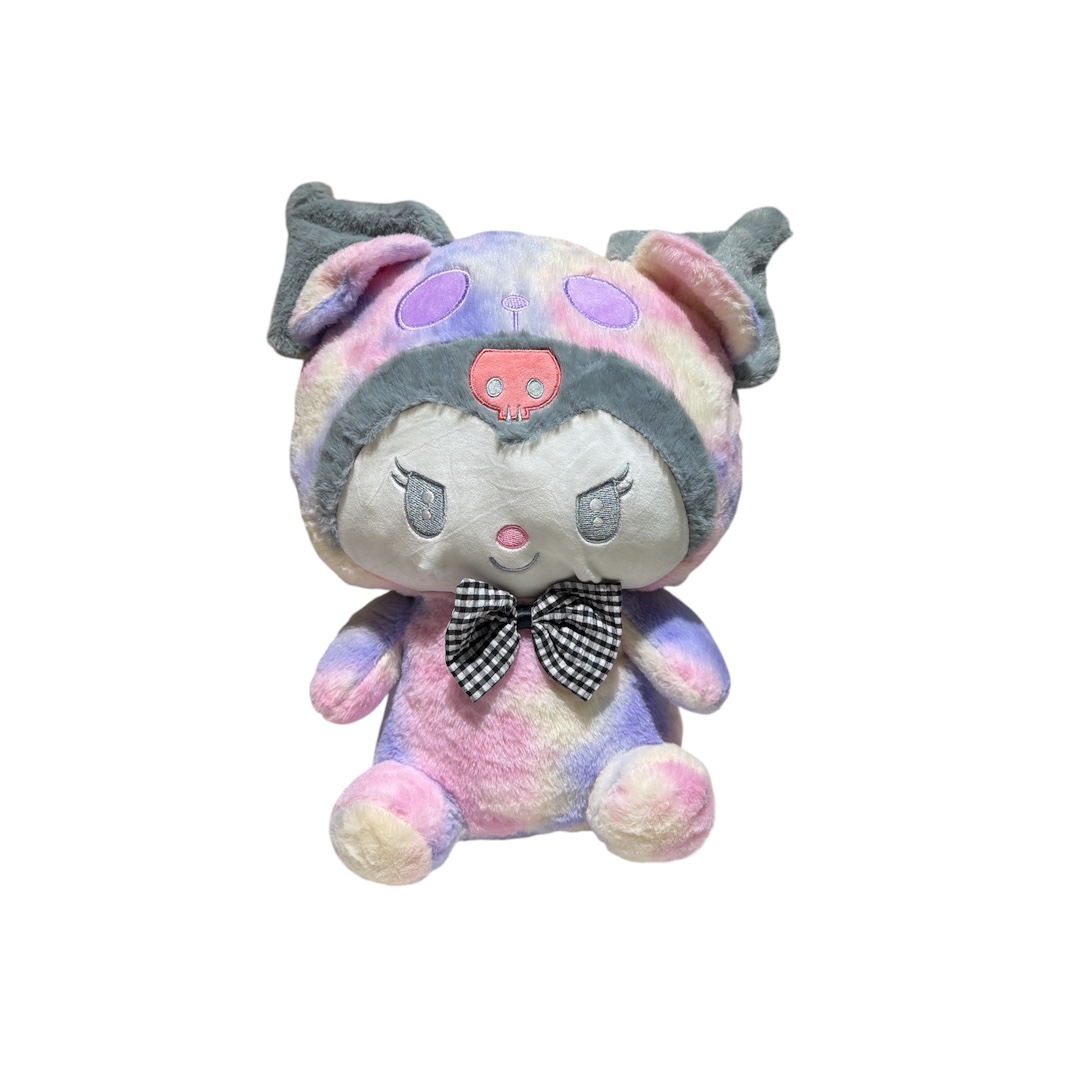 Peluche kuromi disfraz colores 45cm