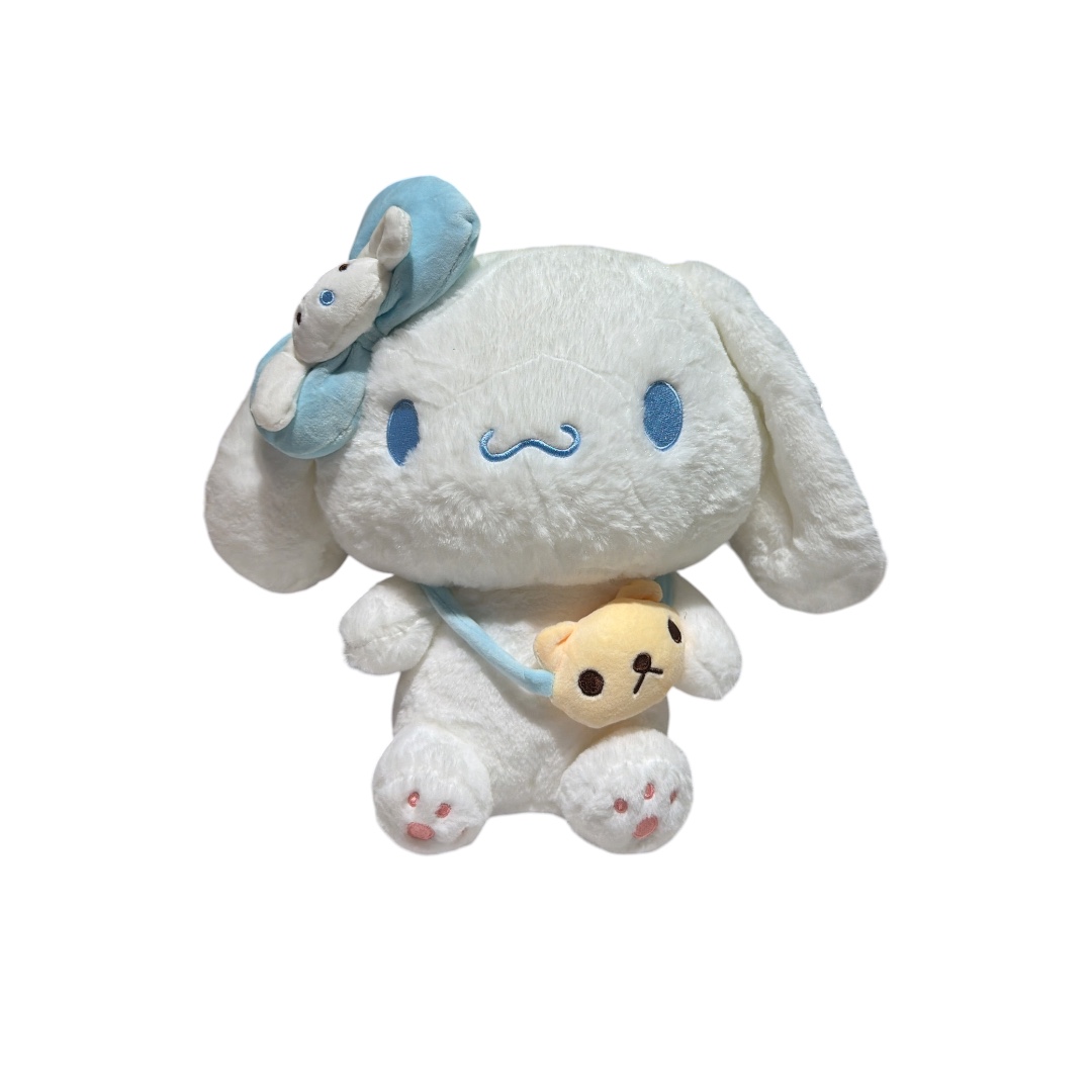 Peluche cinnamoroll bolsito 35cm