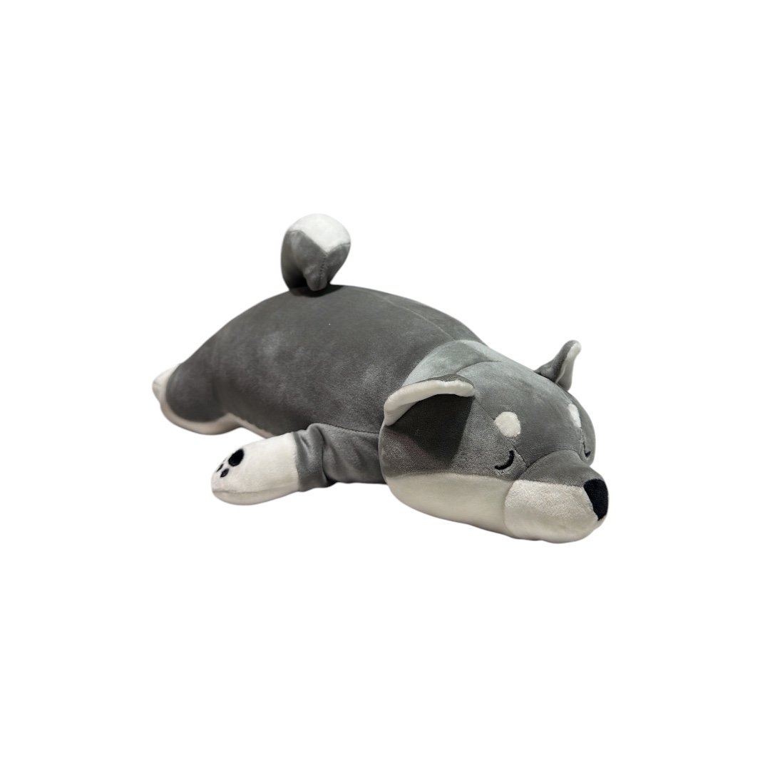 Peluche zorrillo gris suave