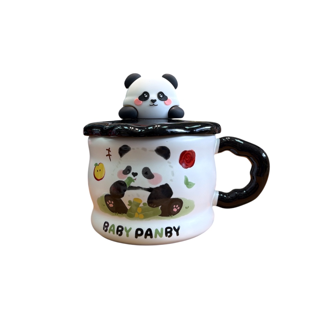 Taza panda tapa pandita silicon baby panby