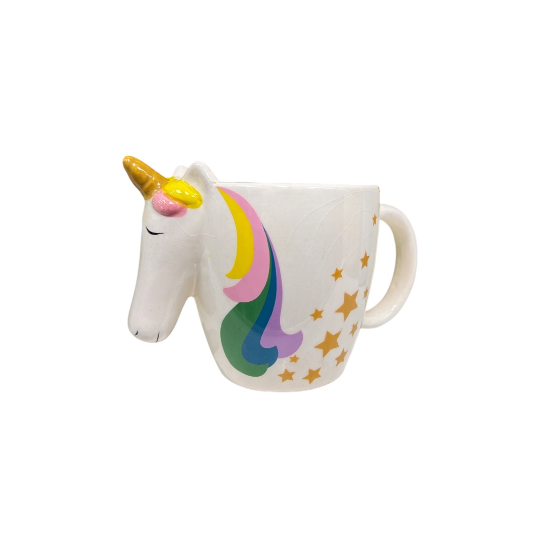 Taza unicornio cara alargada
