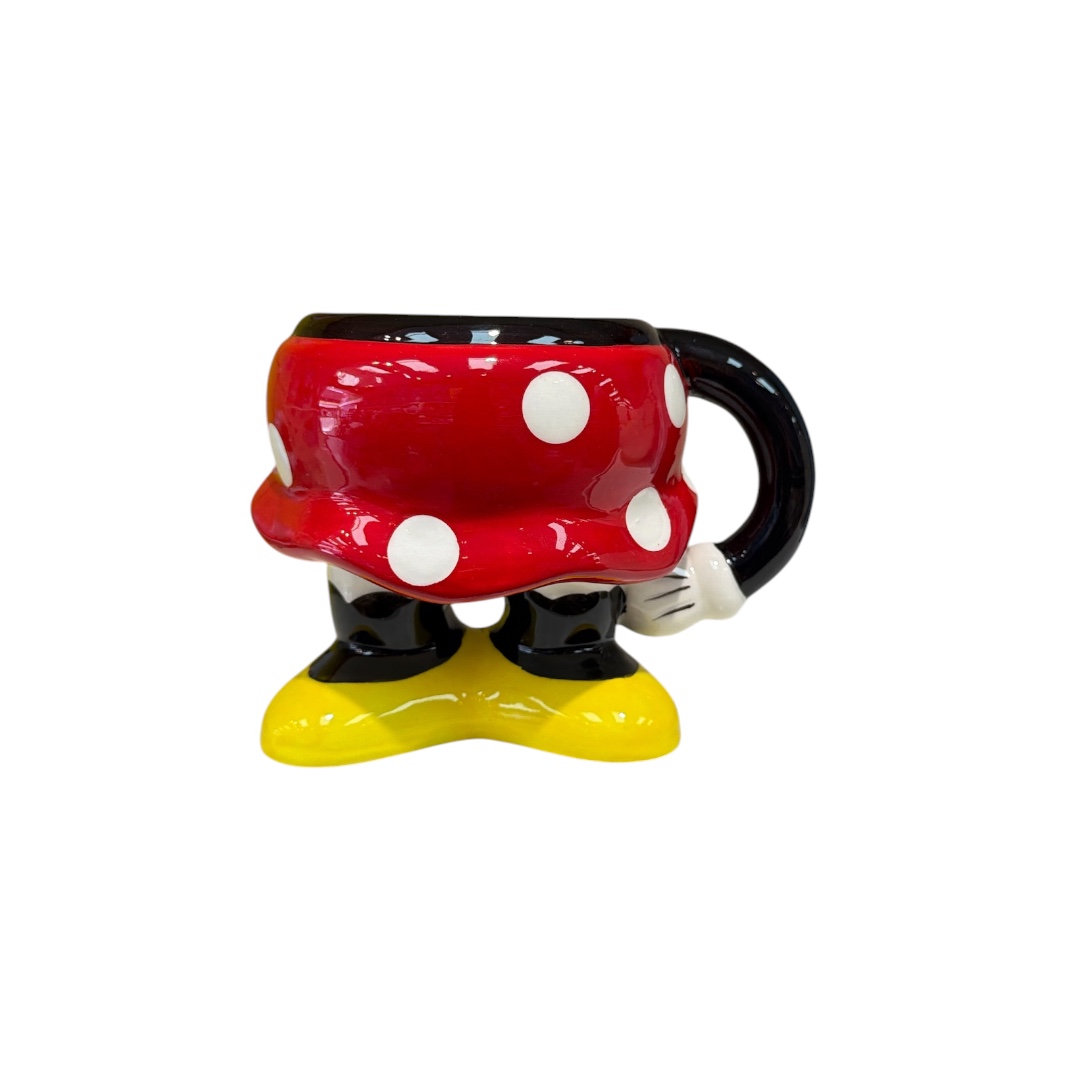 Taza minnie medio cuerpo vestido