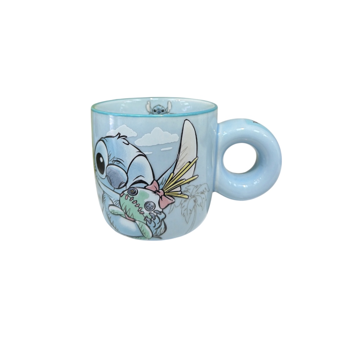 Taza  stitch con medidas
