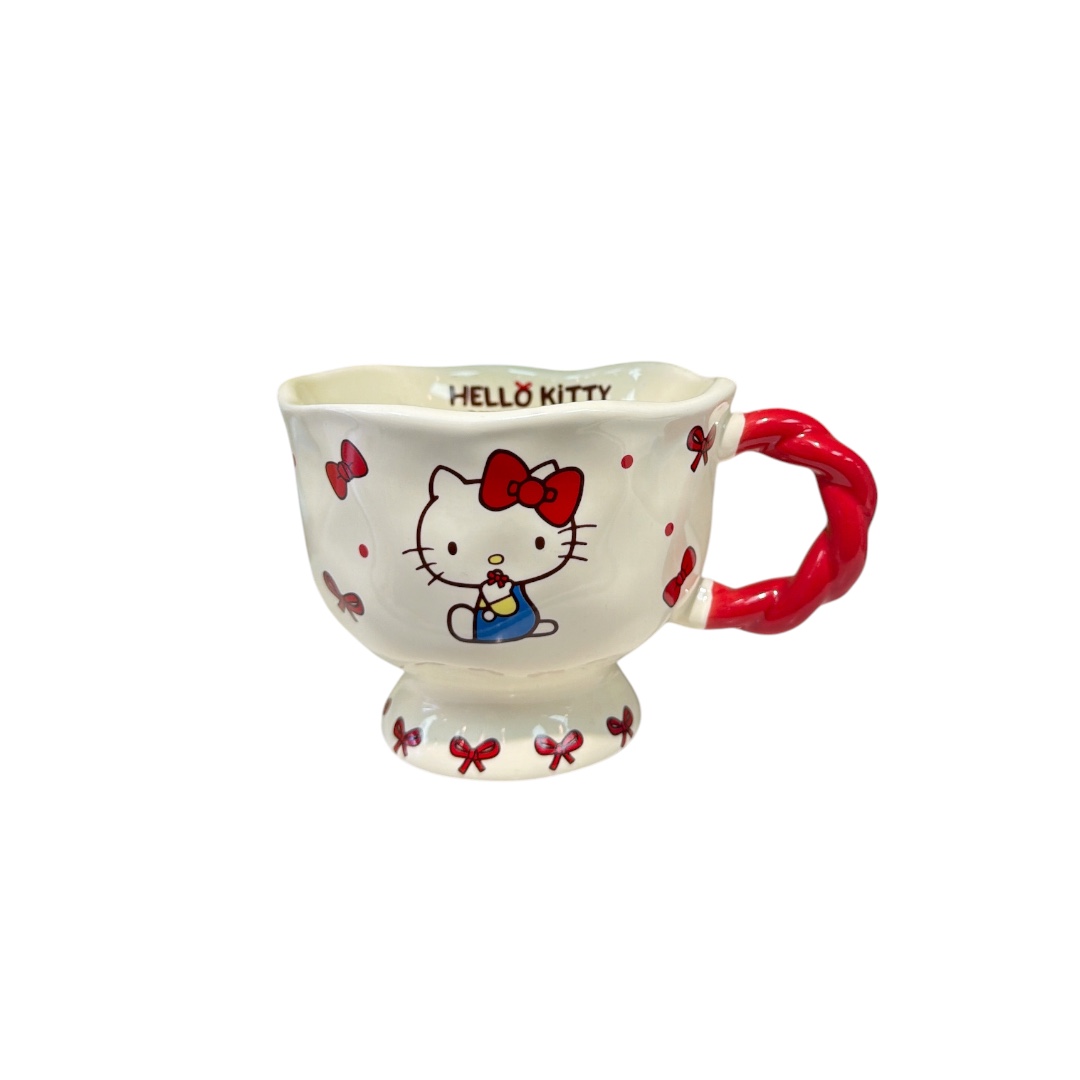 Taza hello kitty-lacitos borde relieve