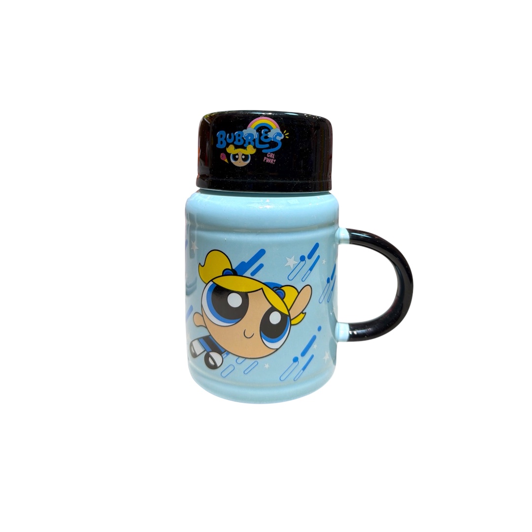 Taza chicas sp alta con tapa burbuja