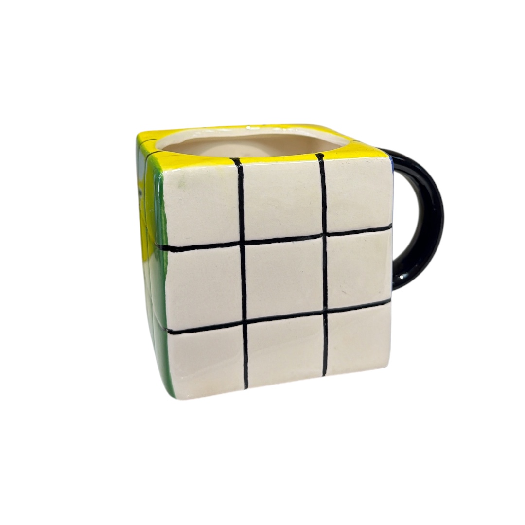 Taza cubo rubick