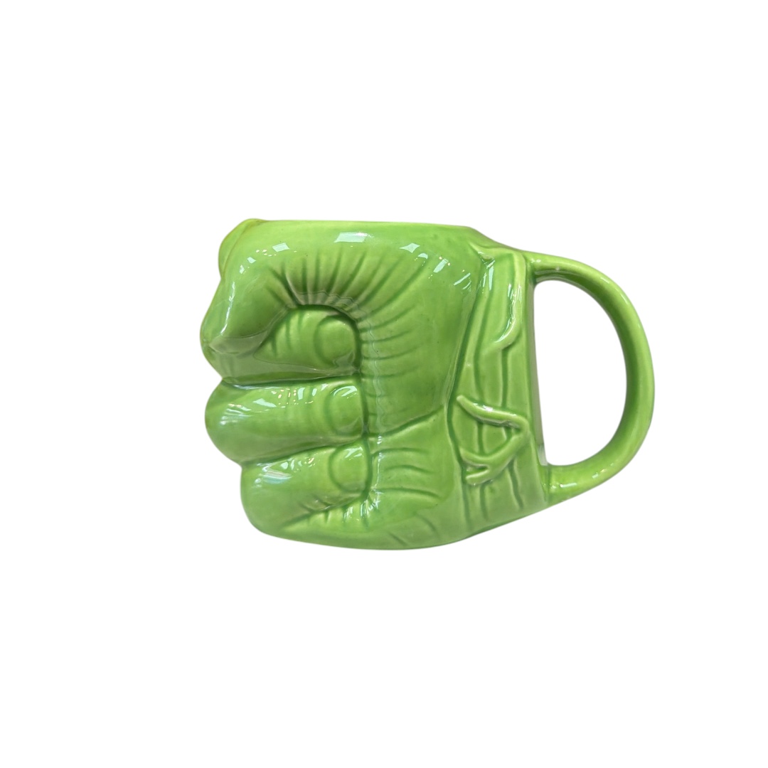 Taza puño de hulk