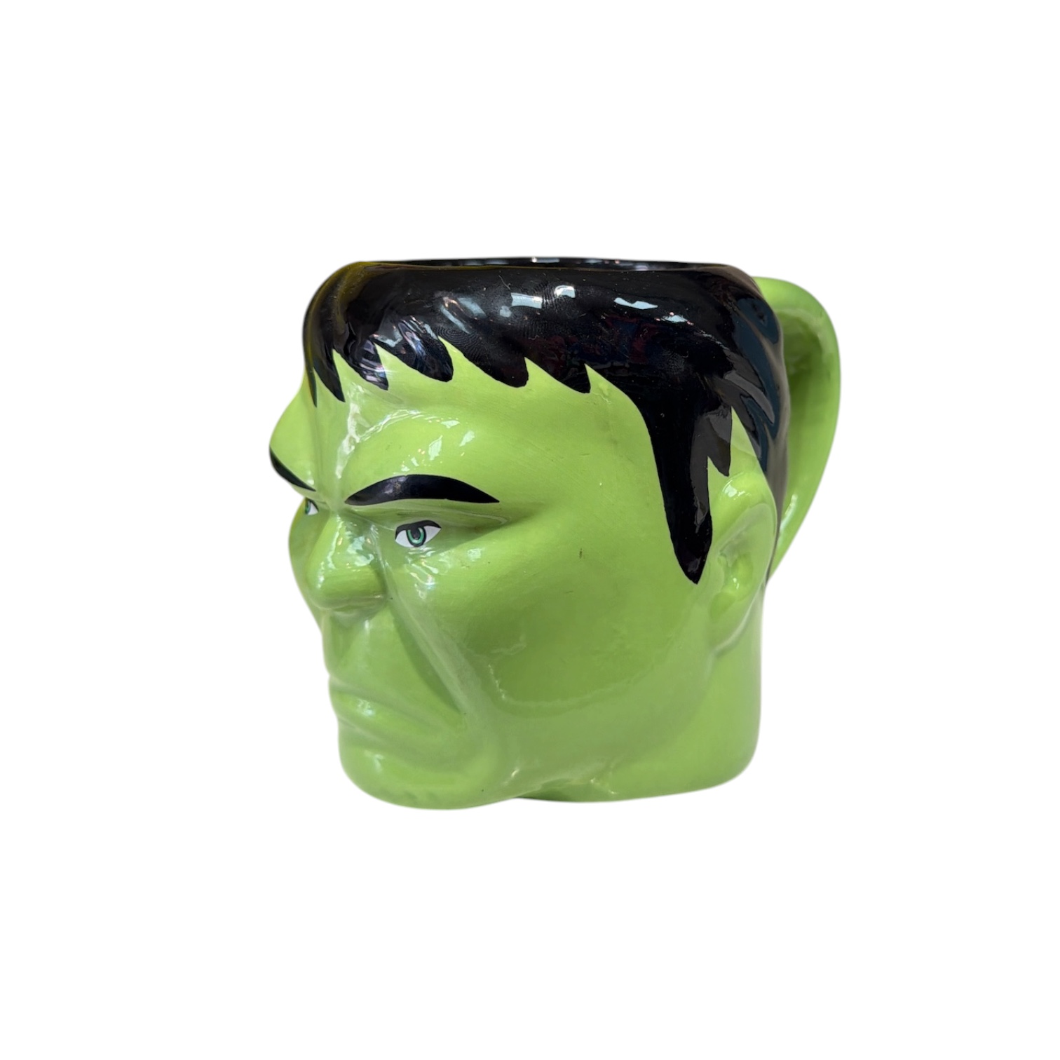 Taza cara hulk moldeada