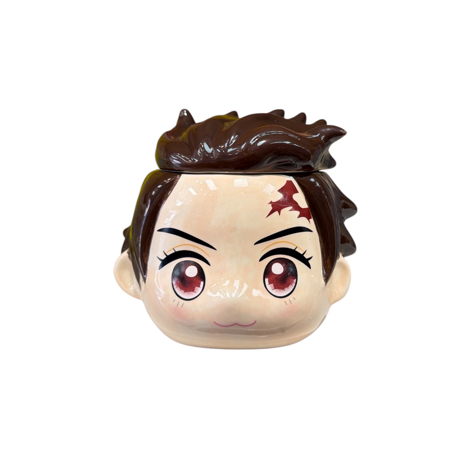 Taza tanjiro cara moldeada