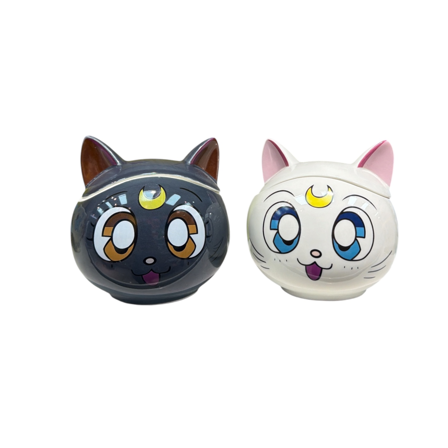 Taza artemis  y luna con tapa
