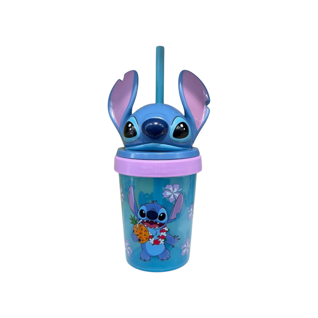 Vaso stitch jawallano con pajilla y fig